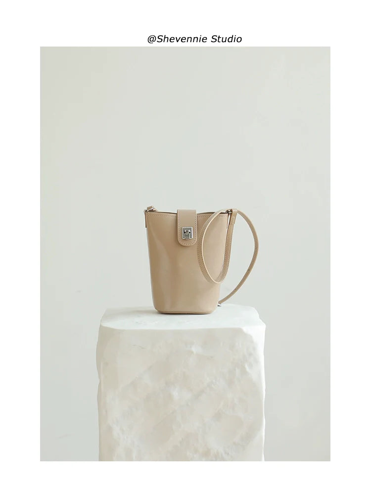 Shevennie Leather Crossbody Bag