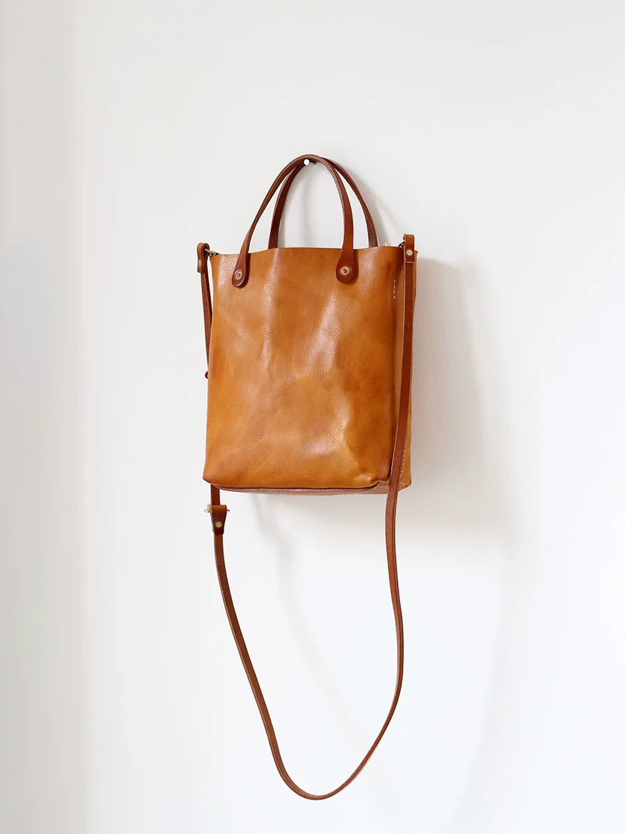 Classic Leather Mini Tote