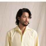 Men's Silky Cool Touch Ultrafine Modal Half-Placket One-Piece Collar Casual Shirt
