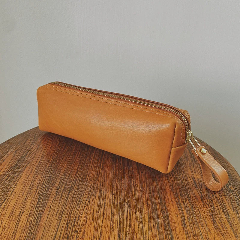 Leather Essentials Pouch