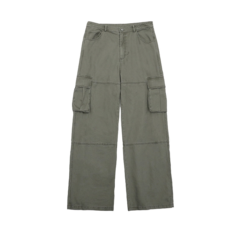 Panelled Cargo Trousers