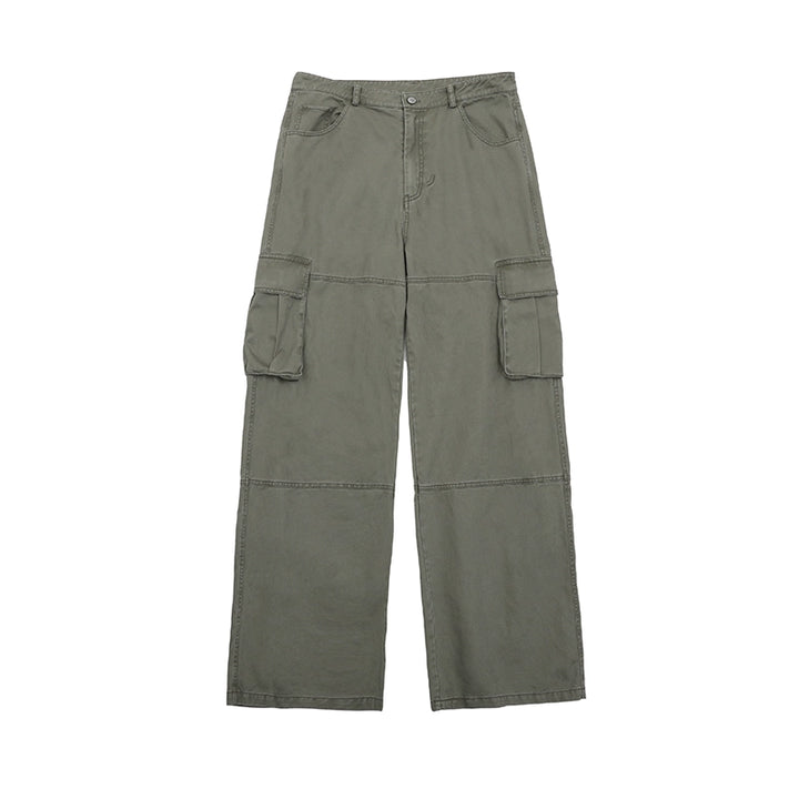 Panelled Cargo Trousers