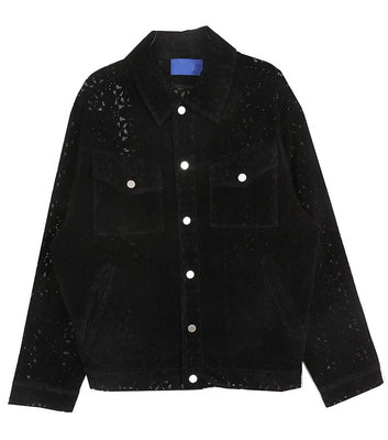 Lace Hollow Lapel Jacket