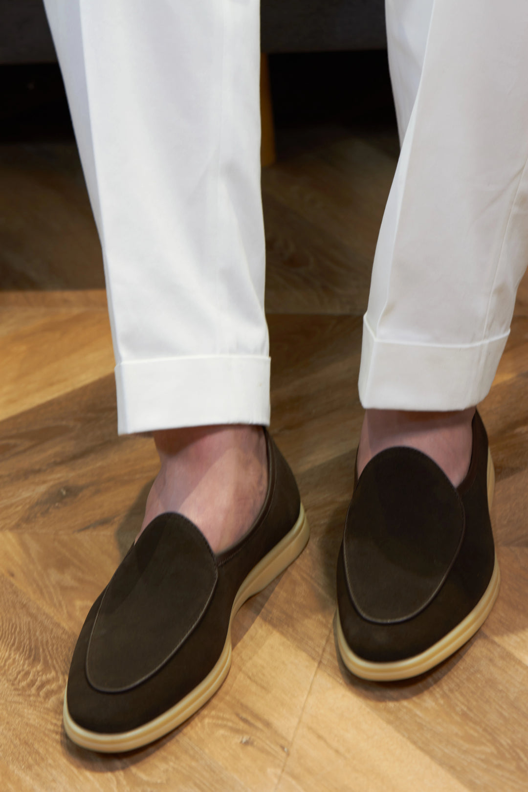 Yizhi Deerskin Loafers