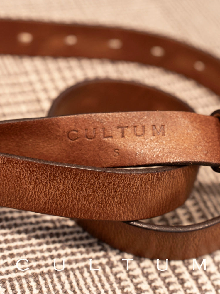 Vintage Leather Casual Belt