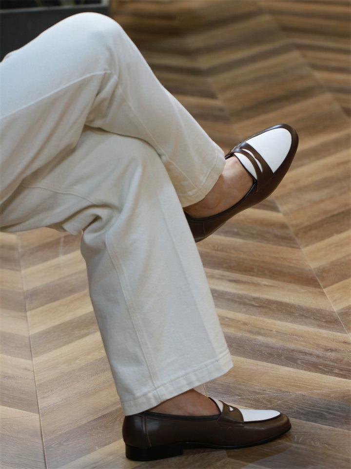 Yizhi Color-Block Loafers