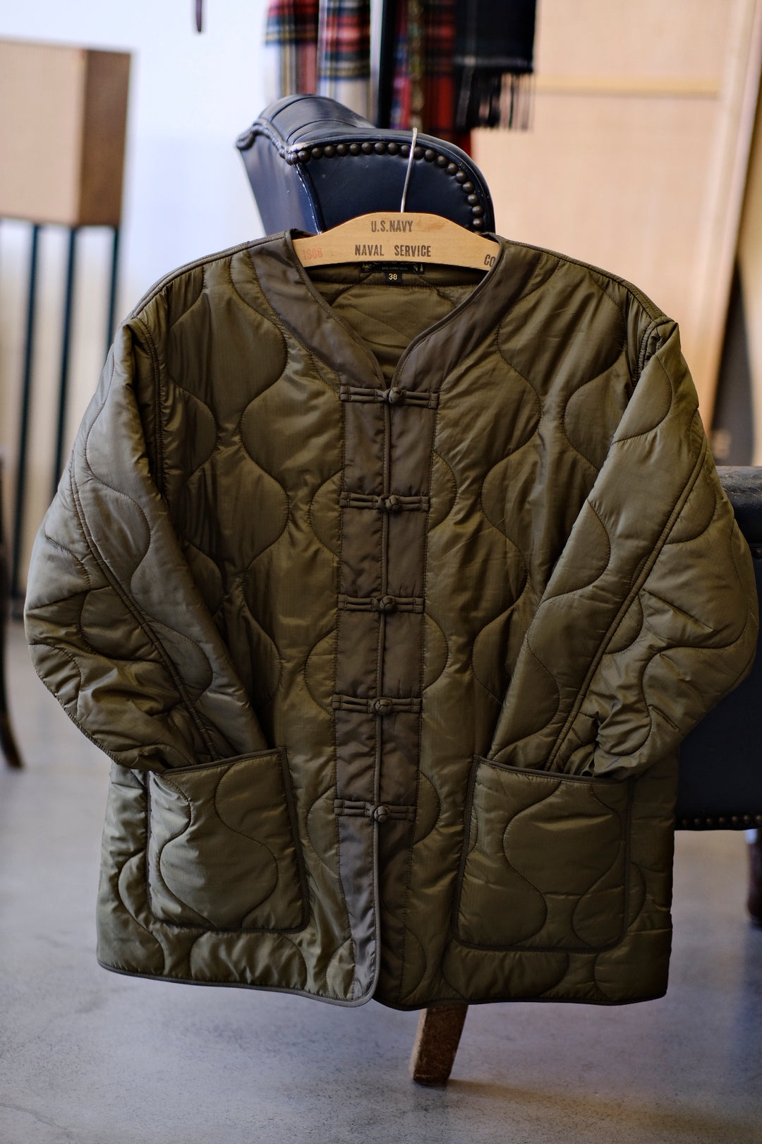 Quilted Cotton Chinese Jacket