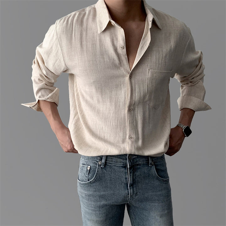 Linen Sunscreen Shirt