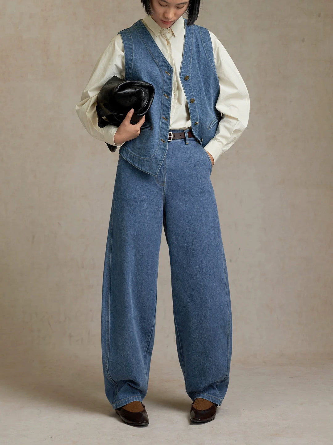 Roman Blue Denim Pants