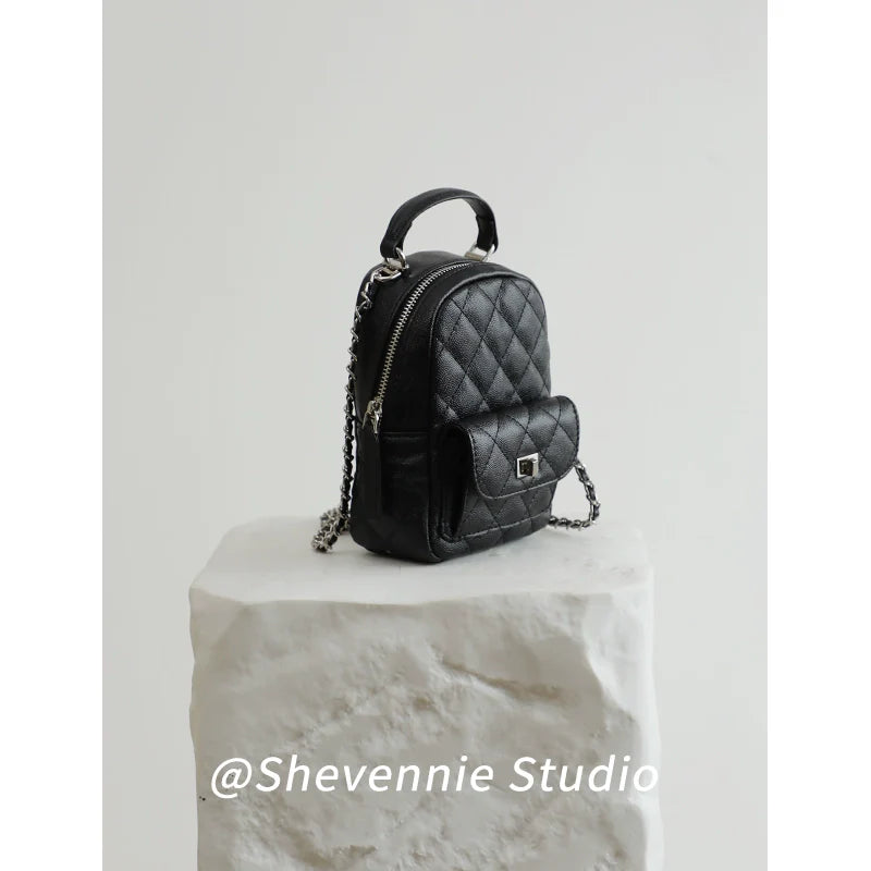 Shevennie Mini Chain Backpack