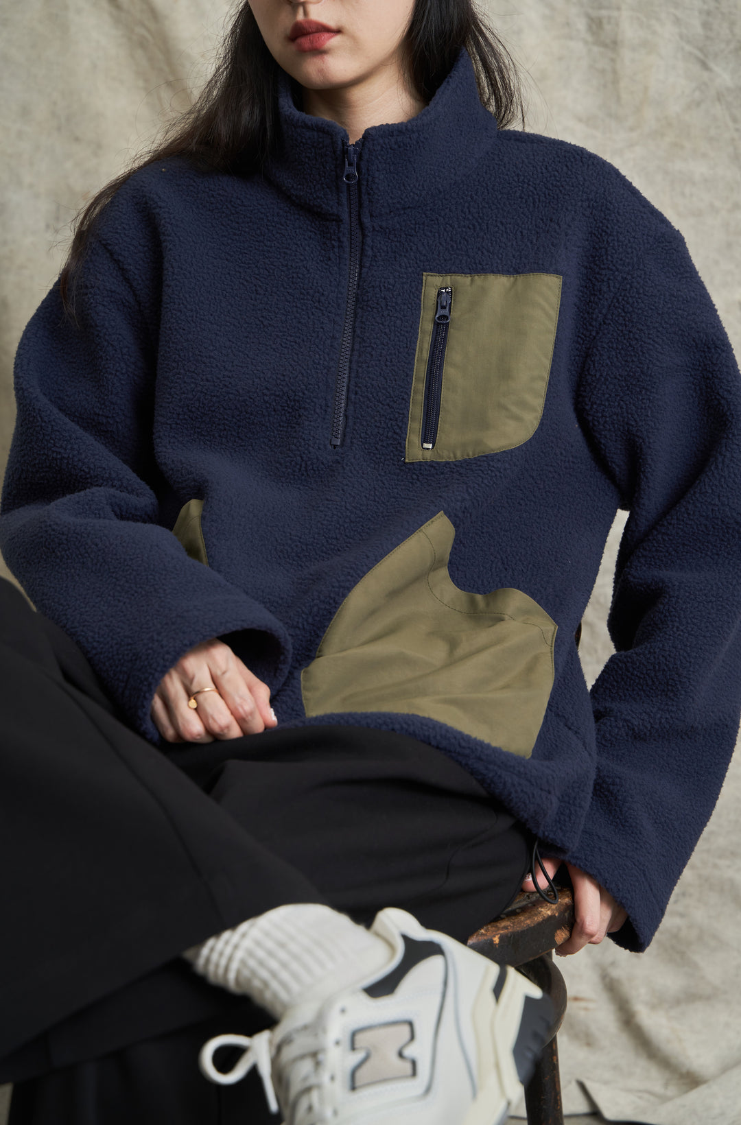 Fleece Autumn Pullover