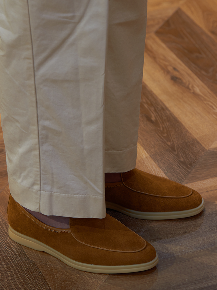 Yizhi Deerskin Loafers