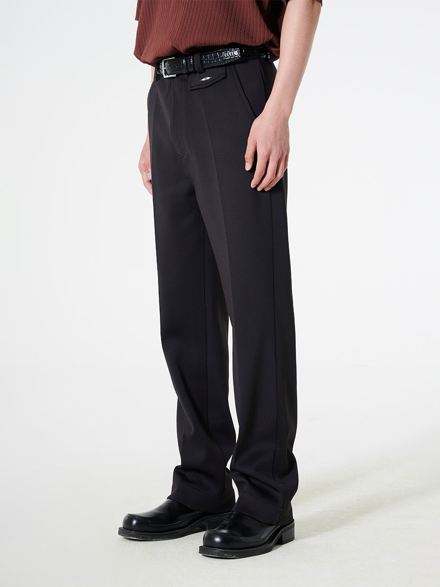 Two-Color Commuter Trousers