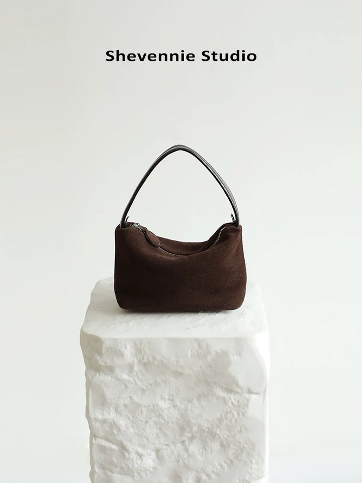 Suede Classic Shoulder Tote