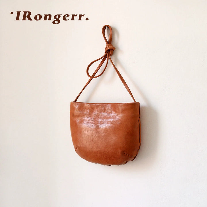 Leather Shell Crossbody