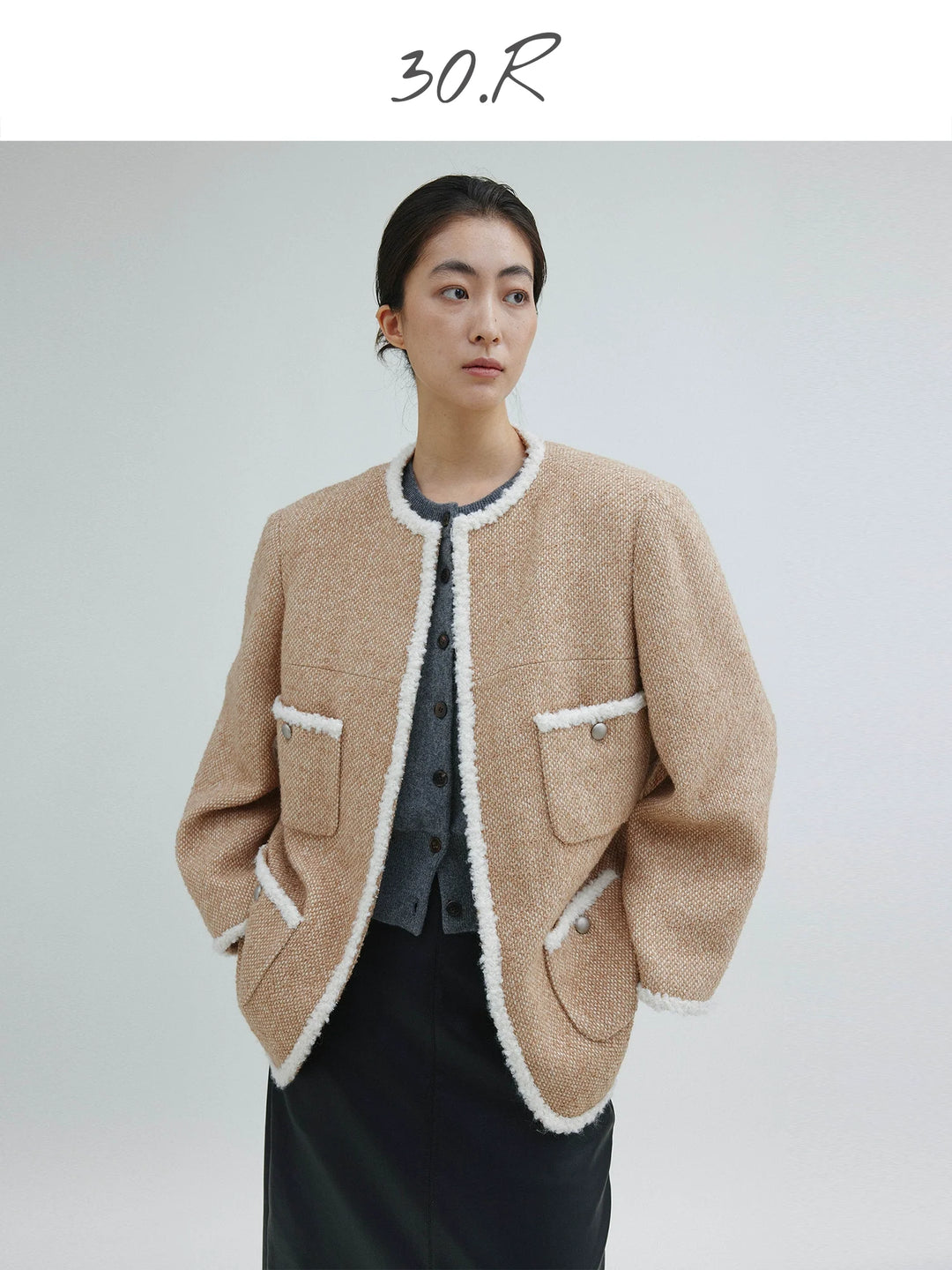 Monet Mohair Tweed Jacket