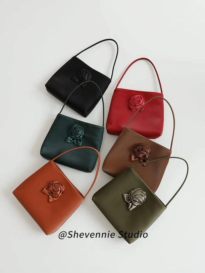 Silk Cowhide Mini Tote