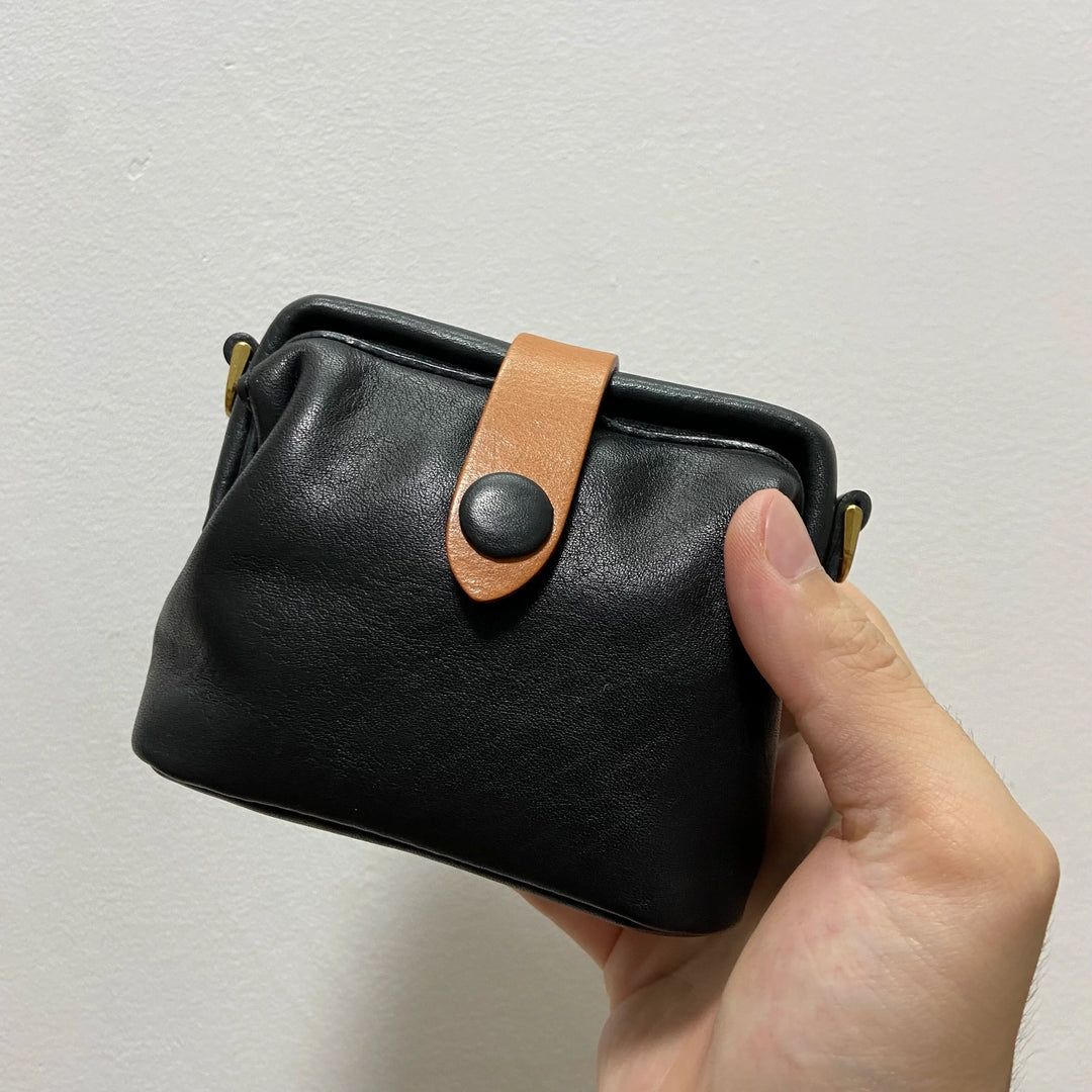 Leather Mini Chain Bag