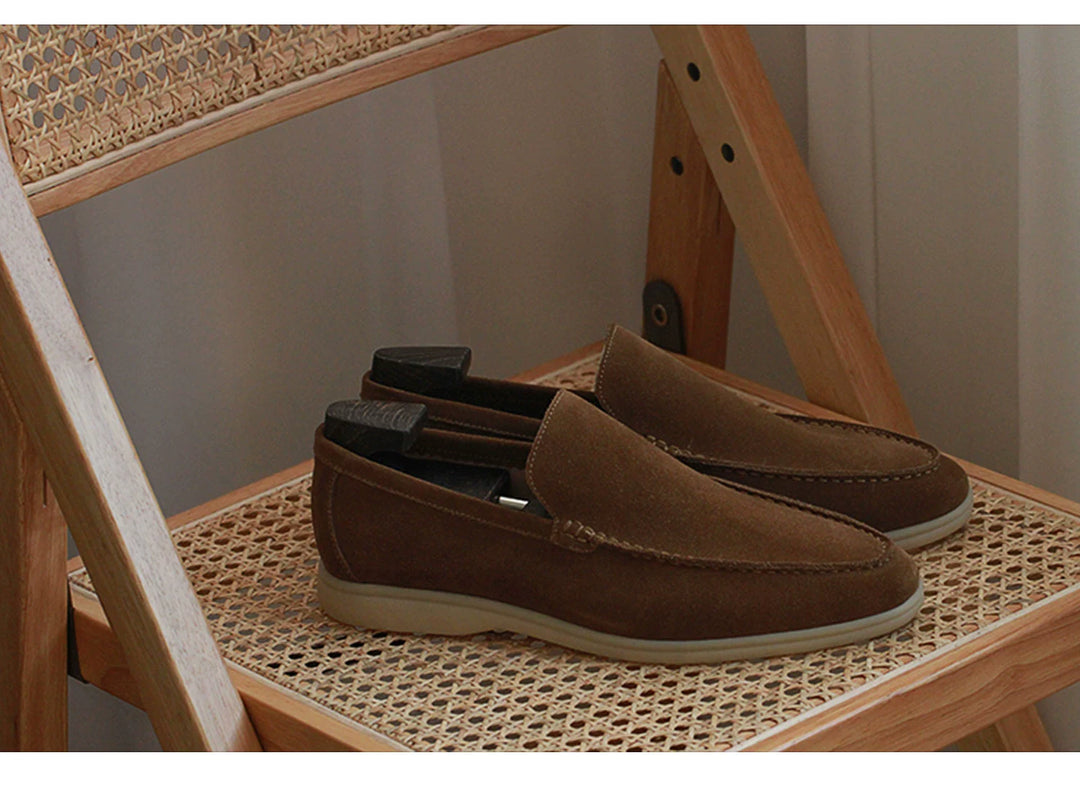 Yizhi Suede Loafers