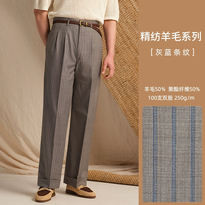 Breathable Wool Trousers