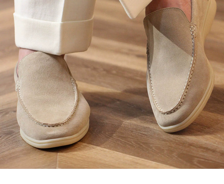 Yizhi Suede Loafers