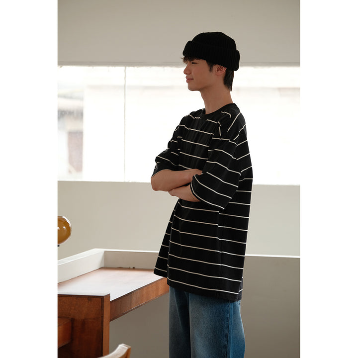 Striped Cotton T-Shirt