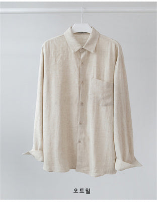 Linen Sunscreen Shirt