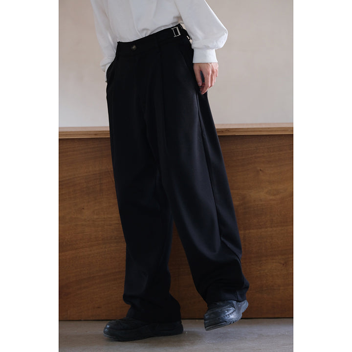 Wide-Leg Pants Suit