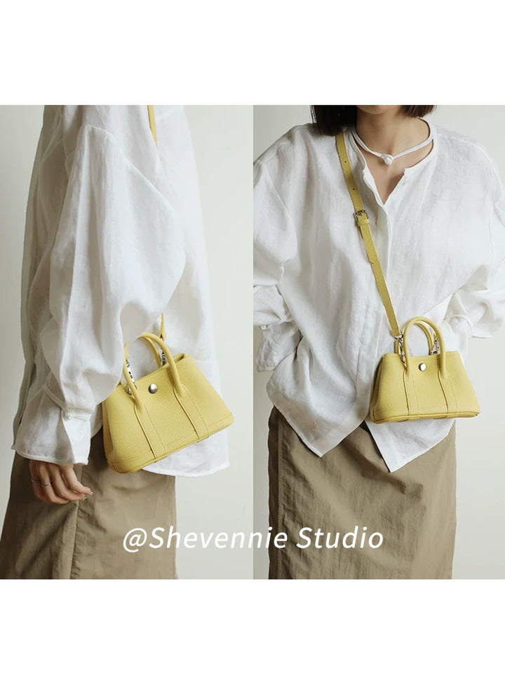 Shevennie Leather Mini Tote