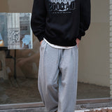 Japanese Cityboy Retro Loose Drawstring Sweatpants - Coke Life