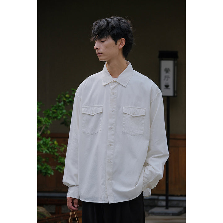 Double Pocket Long-Sleeved Shirt