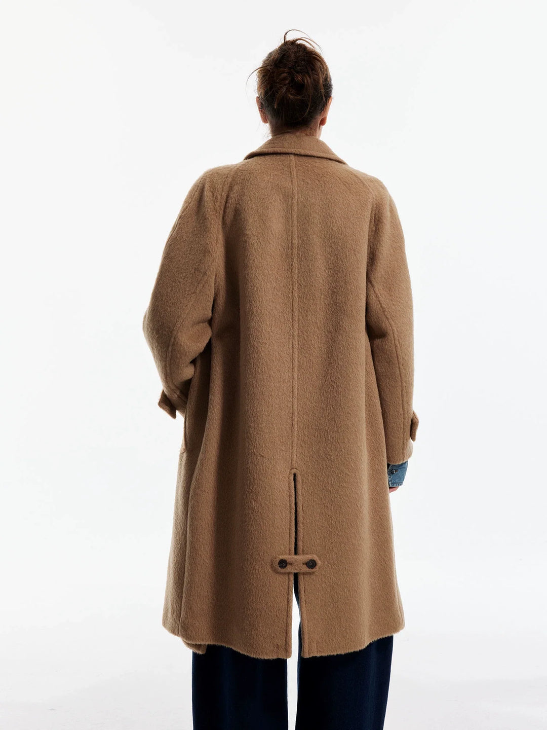 Gravel Brown Alpaca Coat