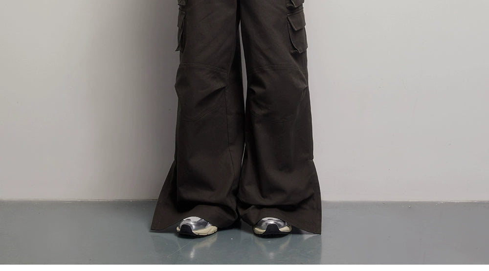 Dark Grey Cargo Pants