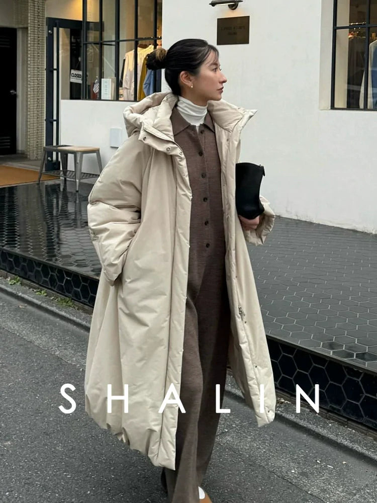 Classic Down Hooded Coat