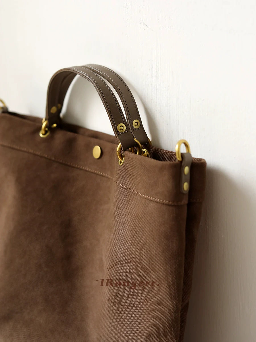 Canvas Commuter Tote