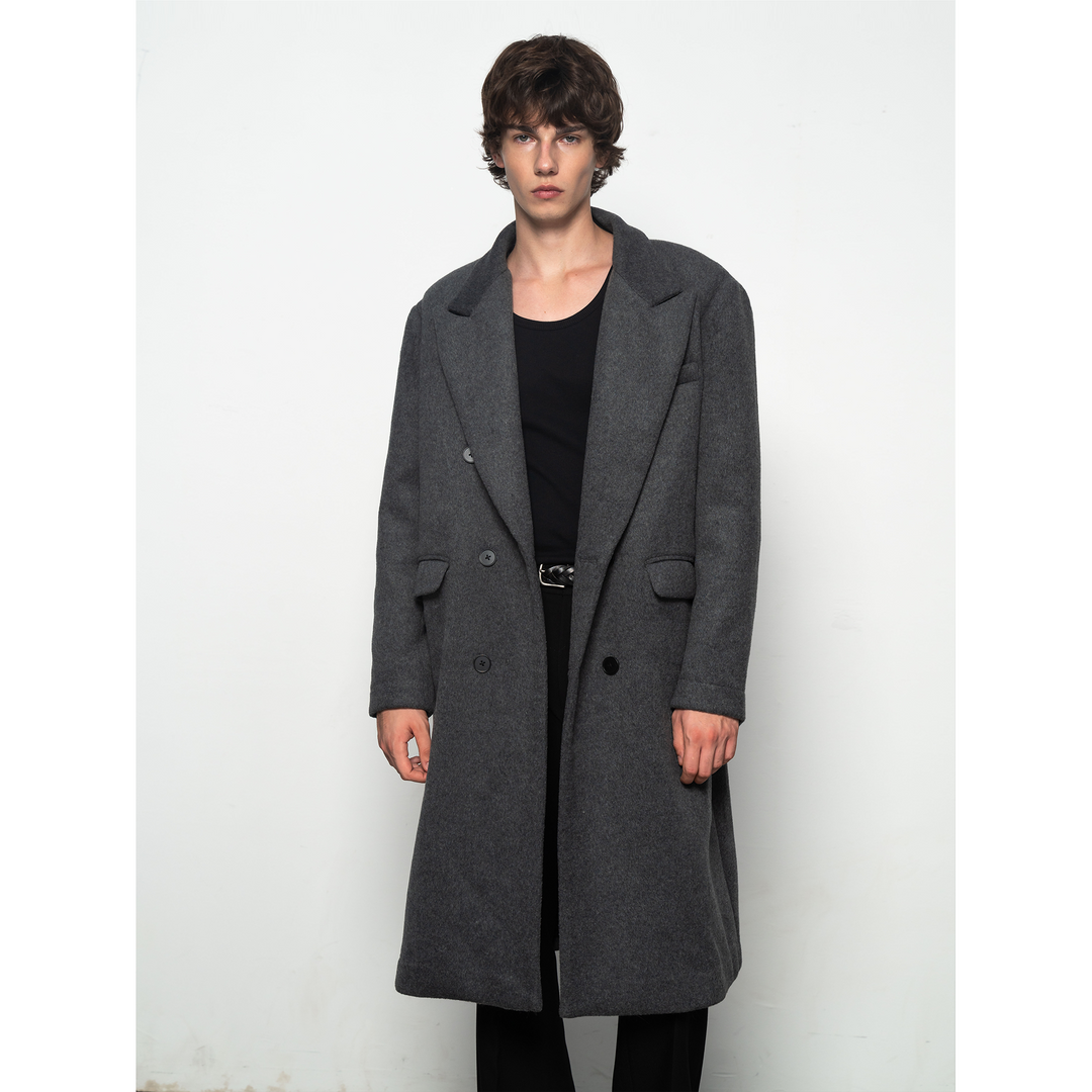 Double-Sided Wool Coat