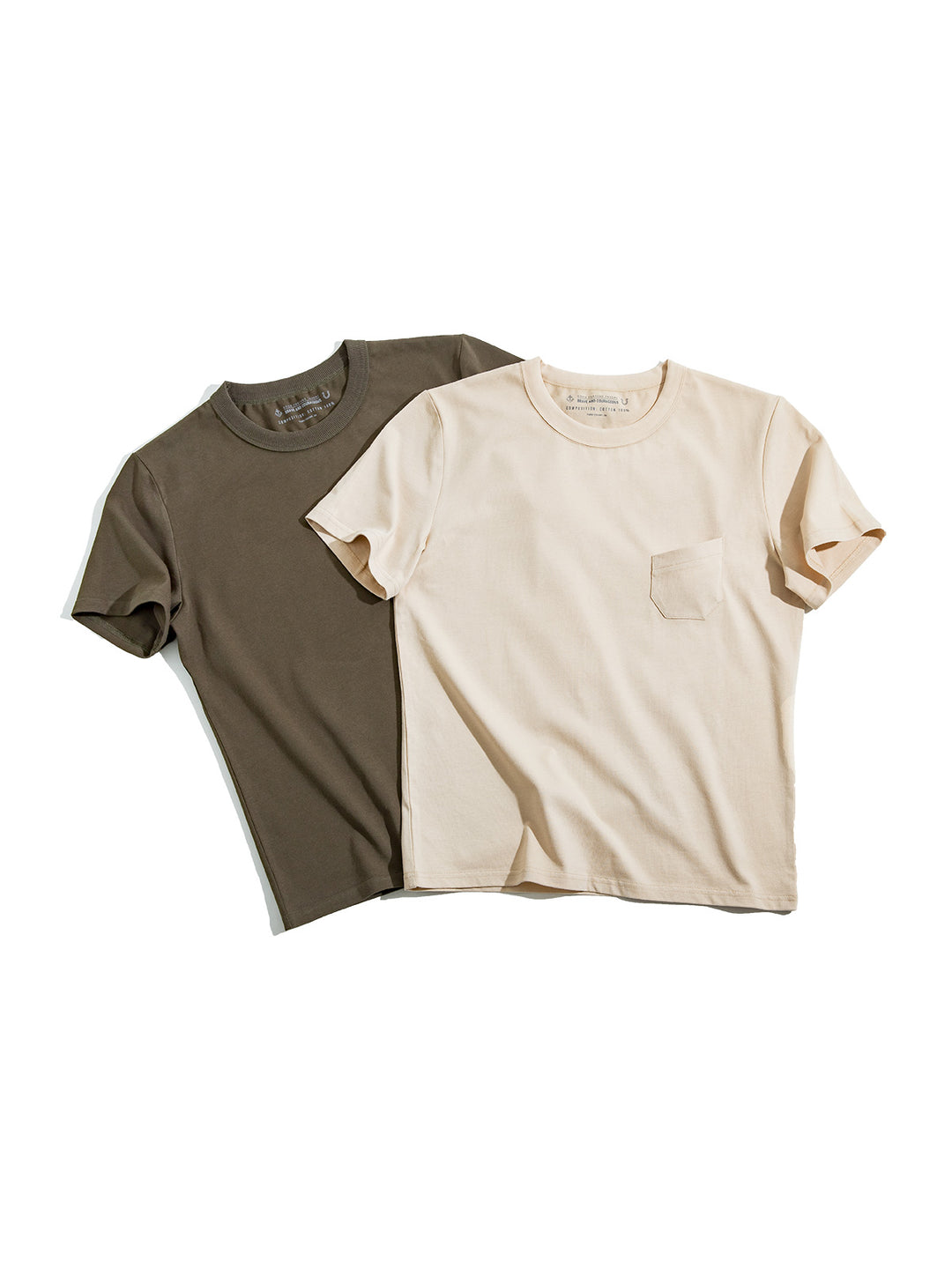 Khaki Pocket Tee