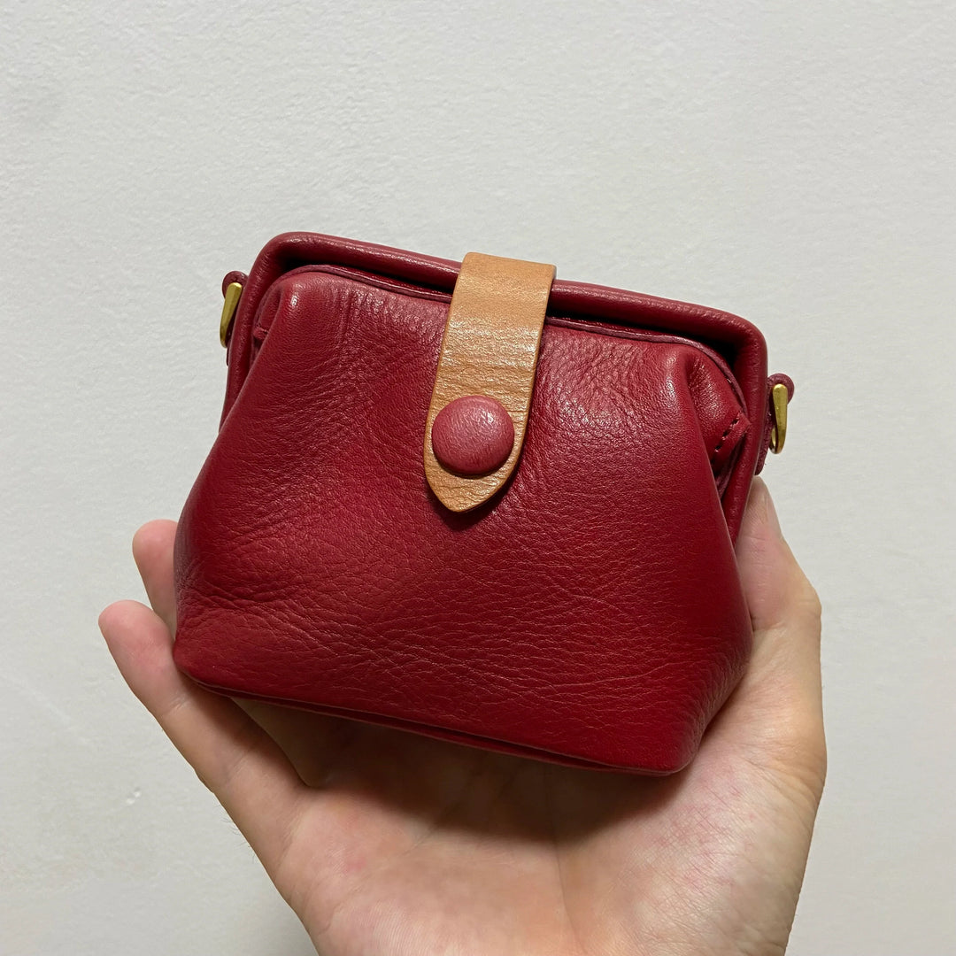 Leather Mini Chain Bag