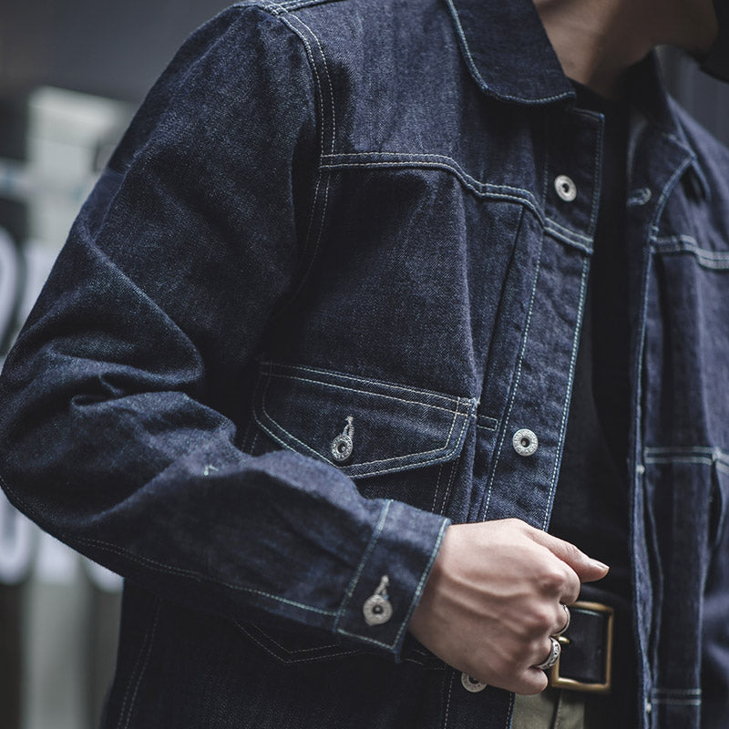 Engraved Denim Jacket