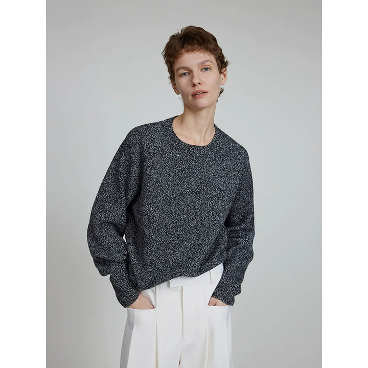 All-Wool Crew Neck Sweater