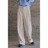 Spring Minimalist Loose Straight Casual Trousers for Men