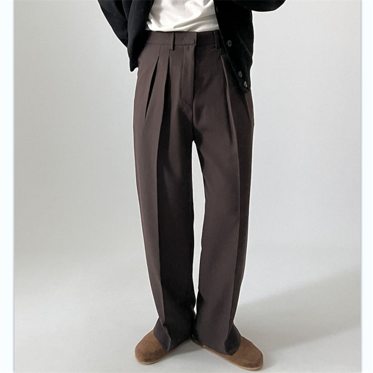 Wide-Leg Casual Trousers