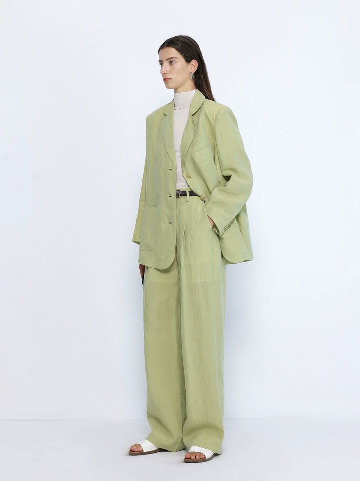 Natural Hemp Linen Jacket