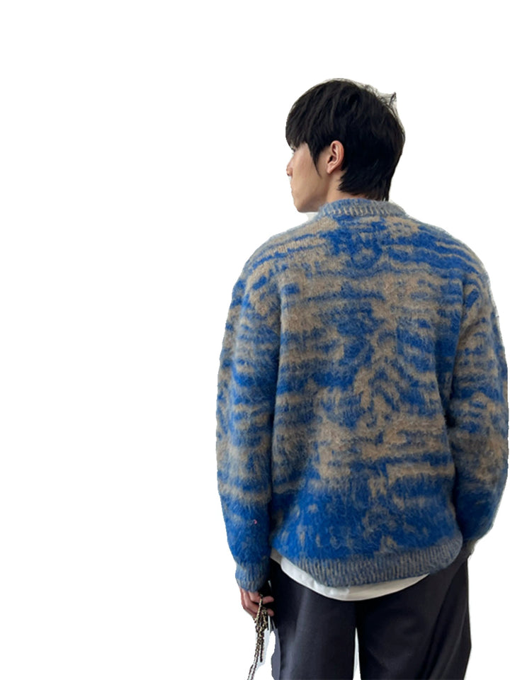 Textured Outline Sweater