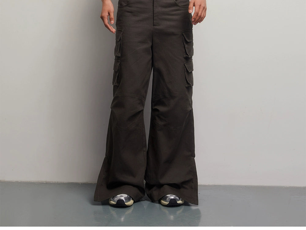 Dark Grey Cargo Pants