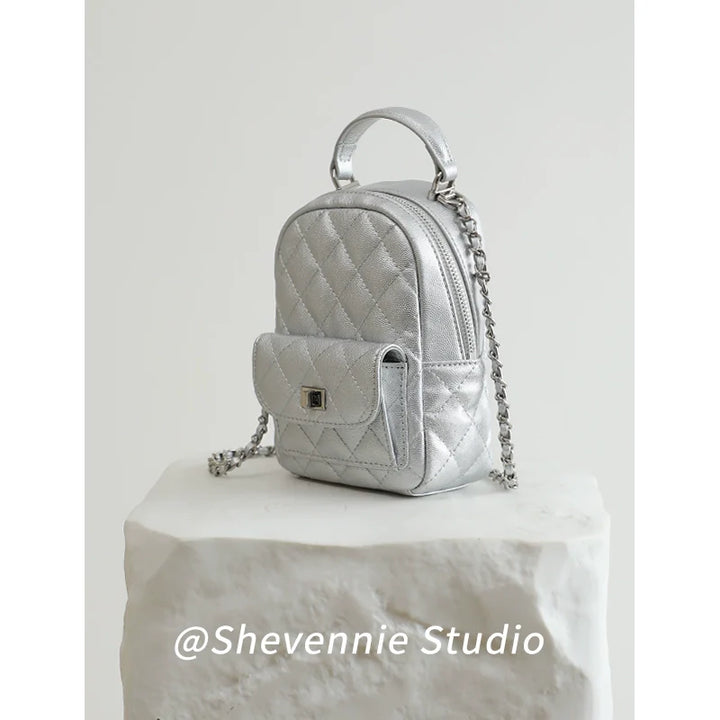 Shevennie Mini Chain Backpack