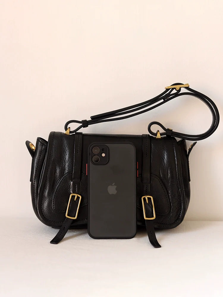 Rongqing Leather Shoulder Bag