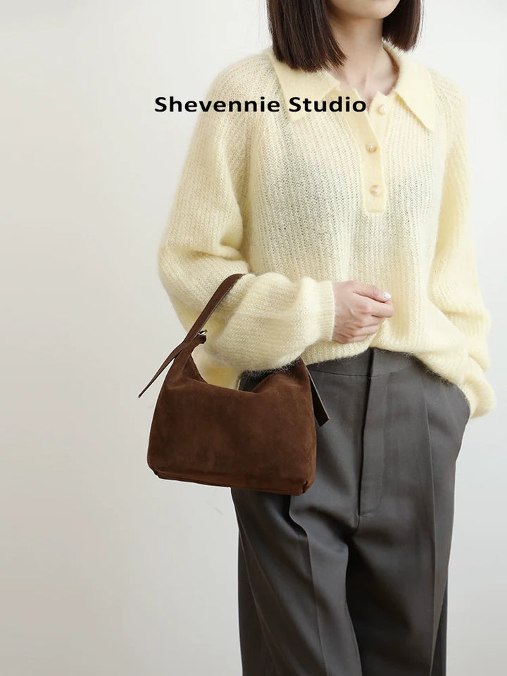 Suede Soft Tote