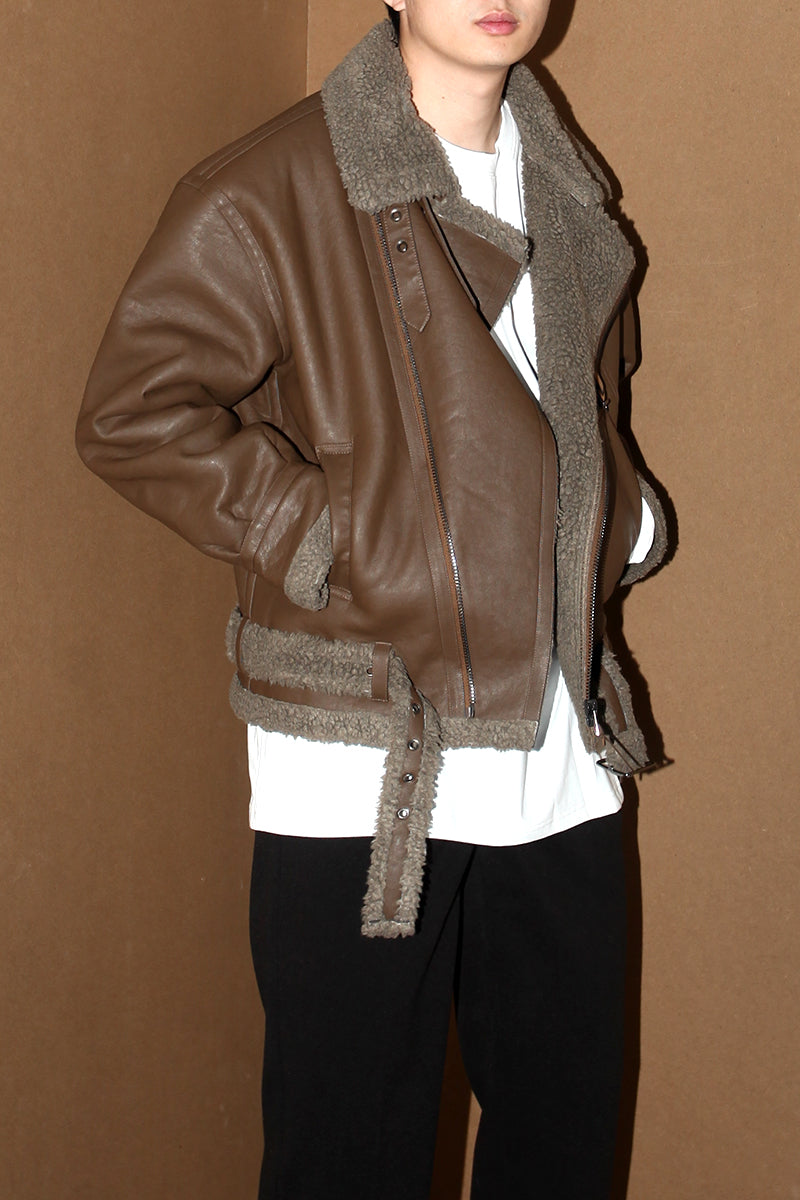 Wool Blend Baseball Jacket