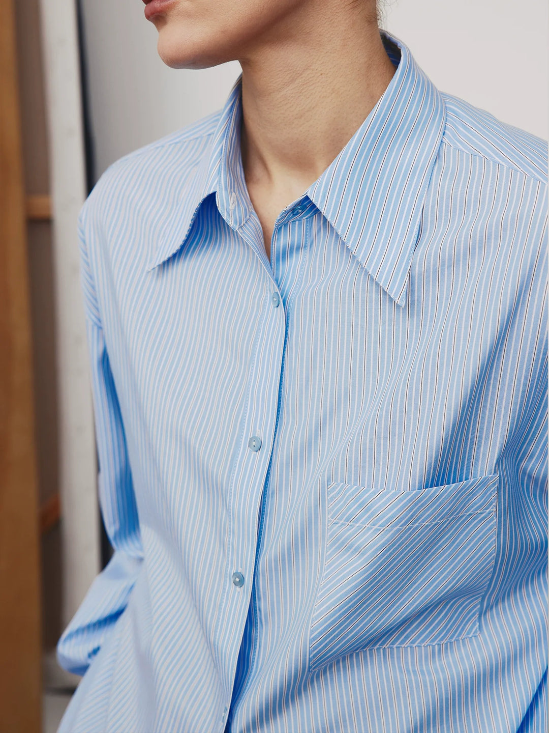 Striped Pima Cotton Shirt